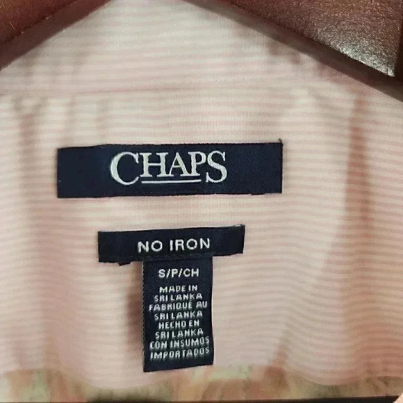 Chaps 100% Cotton Paisley Half Sleeve Button Up Women's S/P - Picture 5 of 8